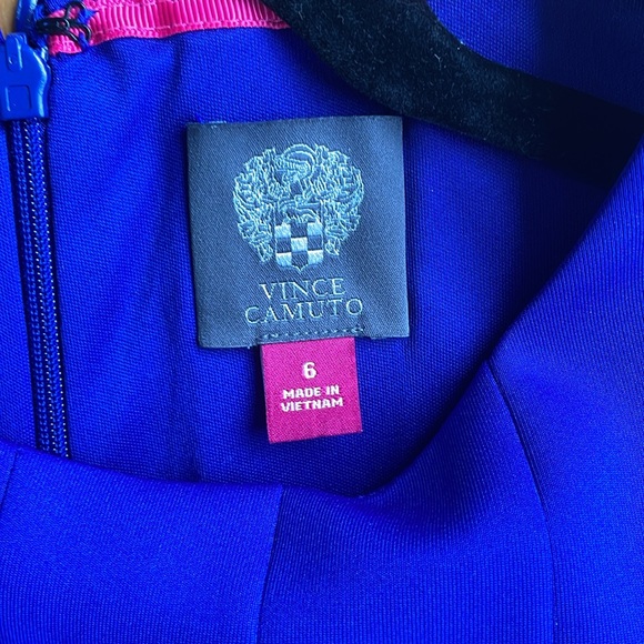 Vince Camuto size 6 royal blue dress with pockets - Picture 6 of 6